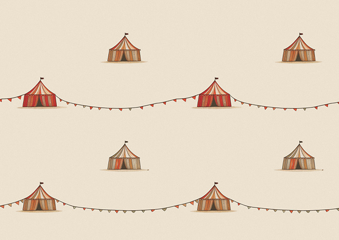 May Day, Big Top Spice - Twist&Fit Roman Blind - Image 7